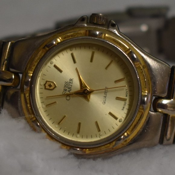 Swiss Charter Two-Tone SS Swiss Made Quartz Watch main image 13
